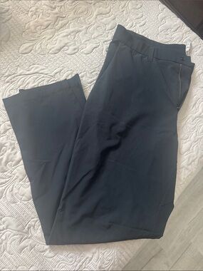 Fabletics Black Men's Dress Pants - Classic Tailored Fit